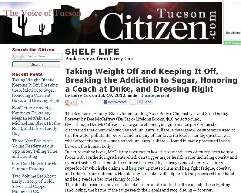Tucson Citizen July 2012