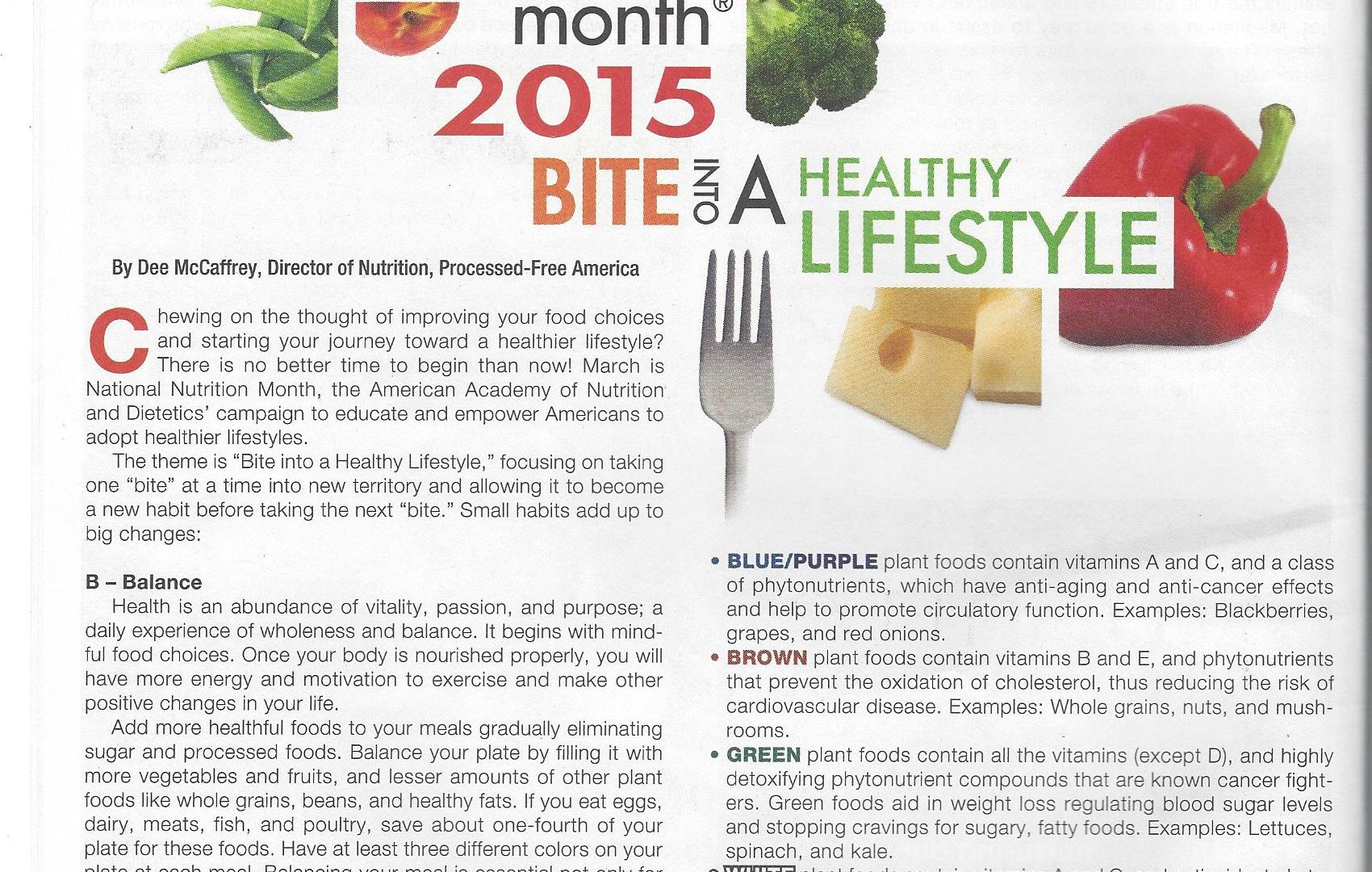 Healthy Cells Magazine March 2015