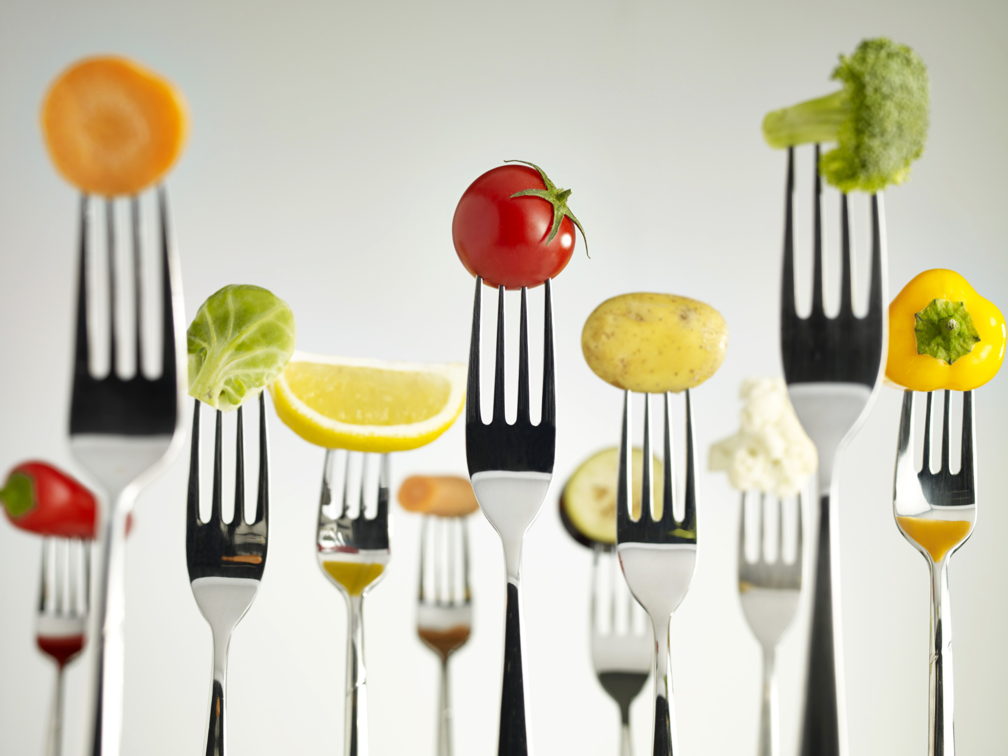 fruits-and-vegetables-on-forks