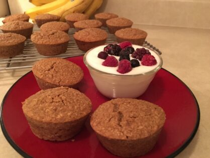 Dee’s Flourless Oat Bran Muffins (Apple Cinnamon)