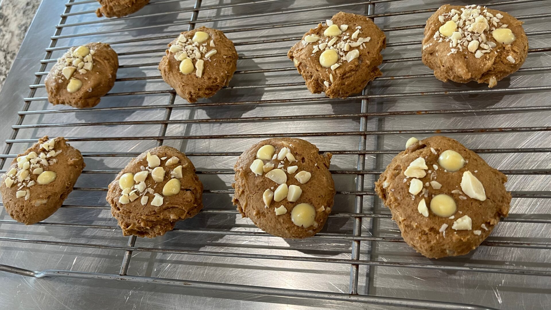 Wholesome White Chocolate Macadamia Nut Cookies